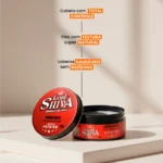 Cabelo masculino com textura natural e controle total usando Lord Shiva Power Matte.