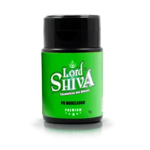 Pó modelador capilar Lordshiva para volume instantâneo e efeito seco