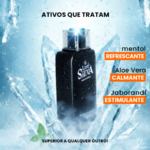 Ativos naturais do Shampoo Ice Fusion Lordshiva que tratam o couro cabeludo